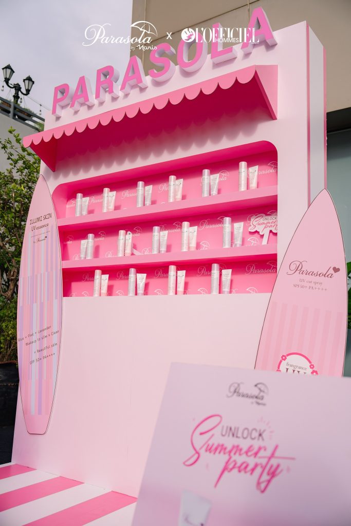 Parasola x L’Officiel — Activation Booth Design