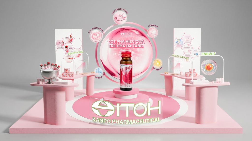 Itoh Kanpo x Beauty Summit 2025 – Activation Booth Design